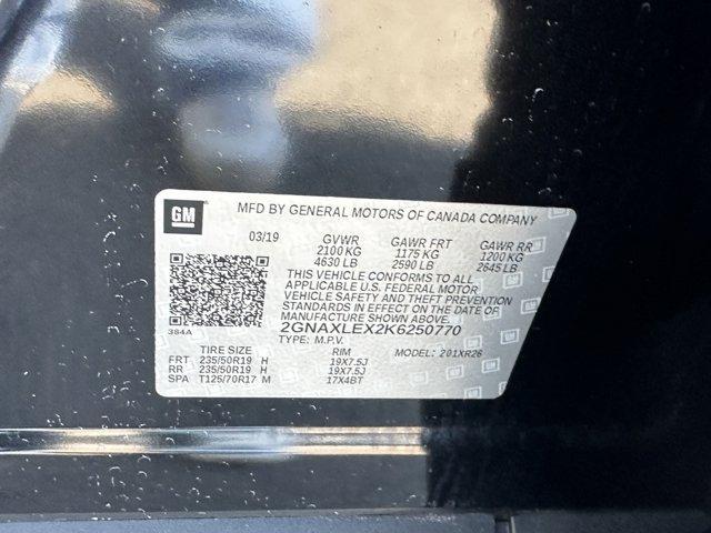 Photo of 2019 Mosaic Black Metallic Chevrolet Equinox