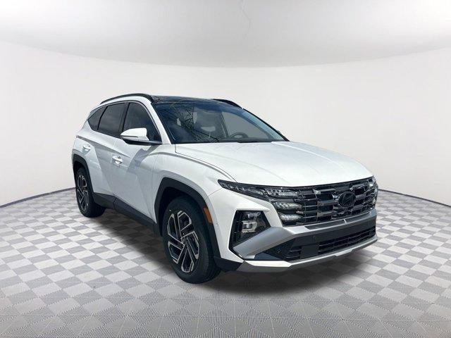 Photo of 2025 Serenity White Pearl Hyundai TUCSON
