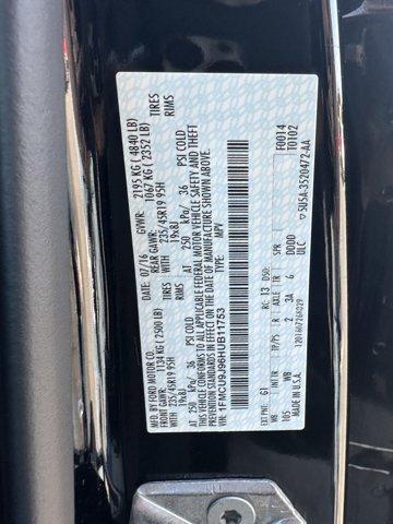 Photo of 2017 Shadow Black Ford Escape