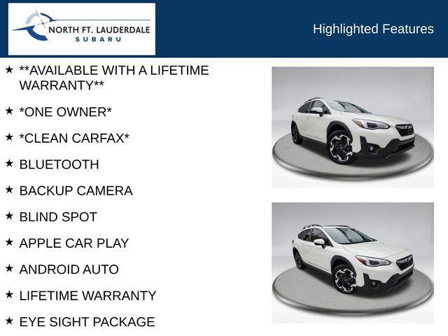 Photo of 2022 Crystal White Pearl Subaru Crosstrek