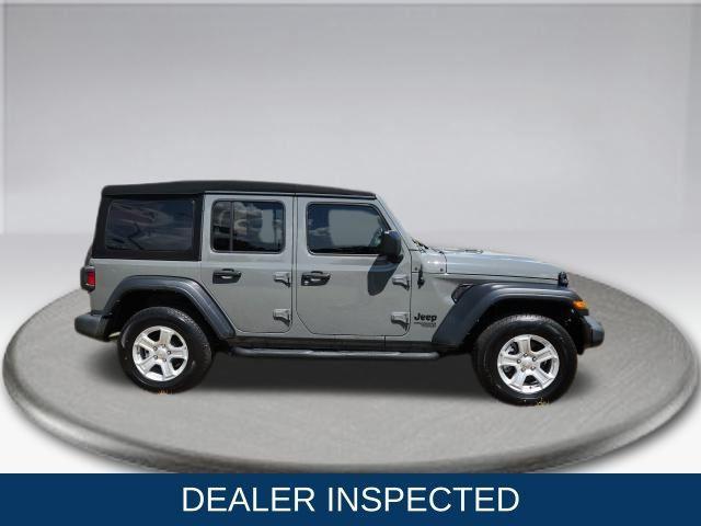 Photo of 2021 Sting Gray Clearcoat Jeep Wrangler Unlimited