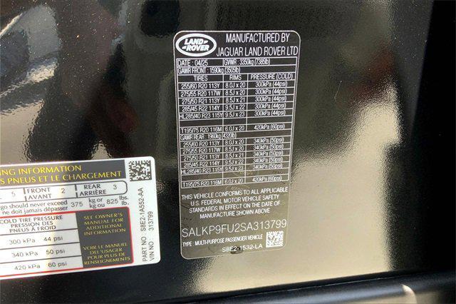 Photo of 2025 Black Land Rover Range Rover