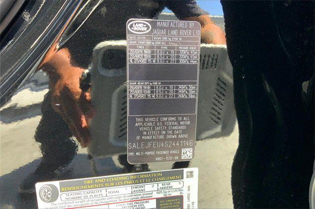 Photo of 2025 Santorini Black Metallic Land Rover Defender