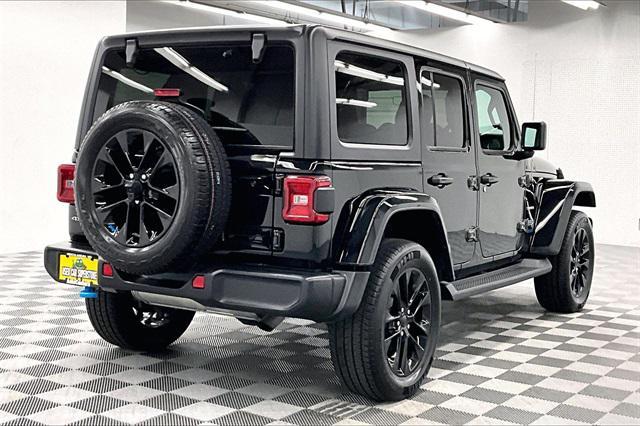 Photo of 2022 Black Clearcoat Jeep Wrangler Unlimited 4xe