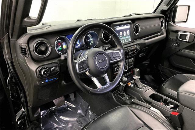Photo of 2022 Black Clearcoat Jeep Wrangler Unlimited 4xe