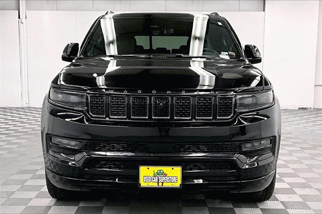 Photo of 2024 Diamond Black Crystal Pearlcoat Jeep Grand Wagoneer L