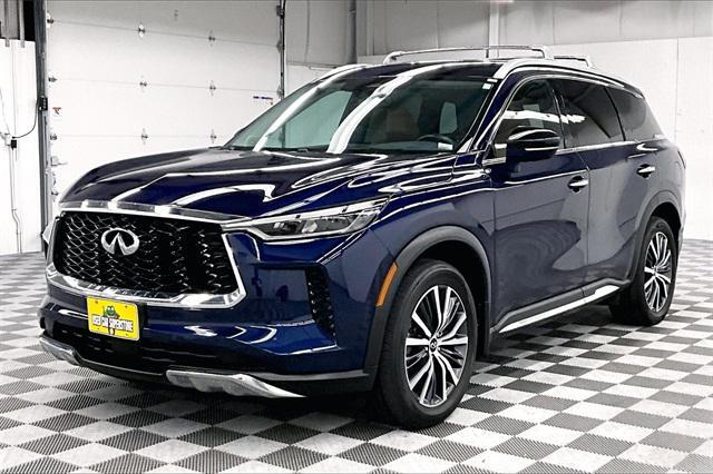 Photo of 2022 Grand Blue INFINITI QX60