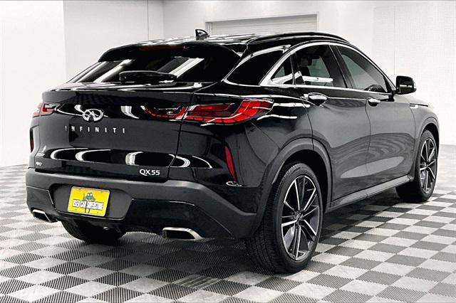 Photo of 2024 Black Obsidian INFINITI QX55