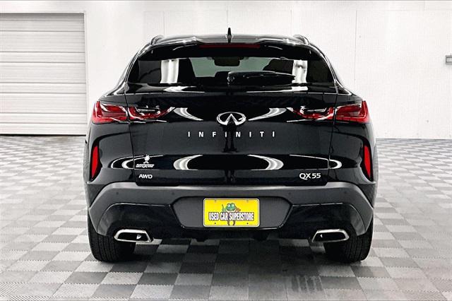 Photo of 2024 Black Obsidian INFINITI QX55