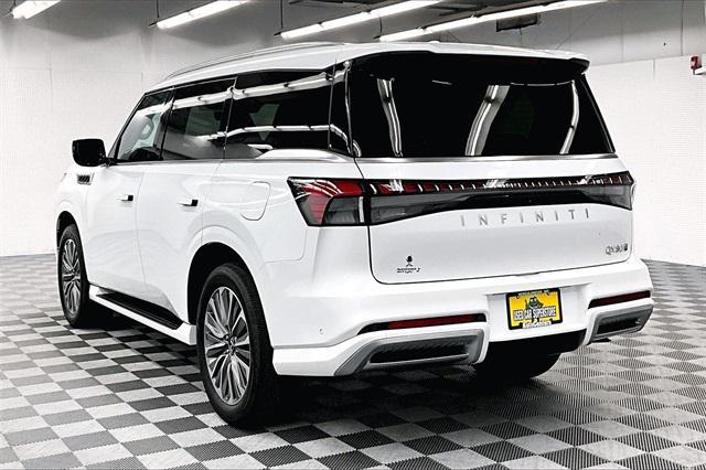 Photo of 2025 Radiant White INFINITI QX80