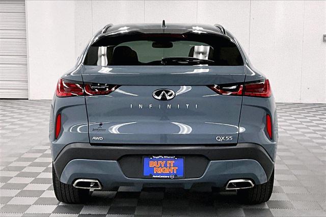 Photo of 2023 Slate Gray INFINITI QX55