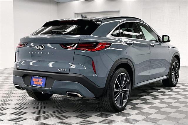 Photo of 2023 Slate Gray INFINITI QX55