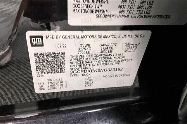 Photo of 2022 Dark Ash Metallic Chevrolet Silverado 1500
