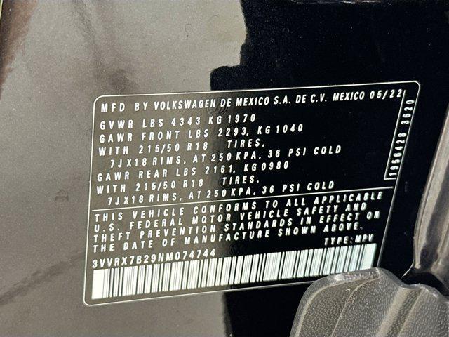 Photo of 2022 Deep Black Pearl Volkswagen Taos