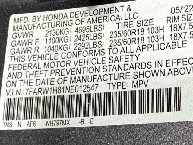 Photo of 2022 Modern Steel Metallic Honda CR-V
