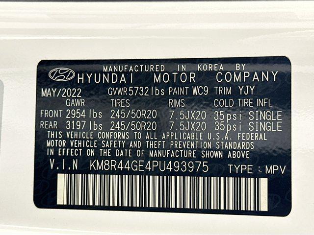 Photo of 2023 Hyper White Hyundai PALISADE