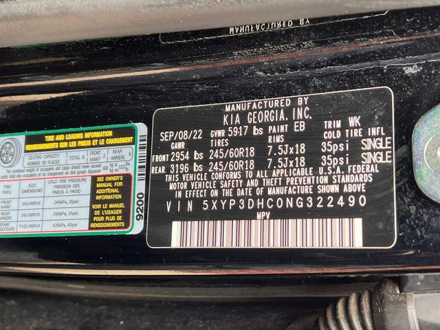 Photo of 2022 Ebony Black Kia Telluride