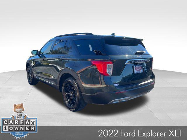 Photo of 2022 Forged Green Metallic Ford Explorer