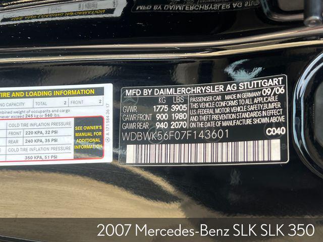 Photo of 2007 Black Mercedes-Benz SLK-Class