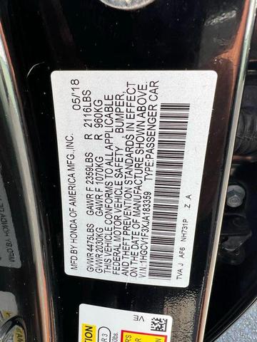 Photo of 2018 Black Honda Accord