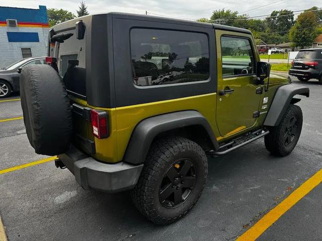 Photo of 2008 Light Green Jeep Wrangler