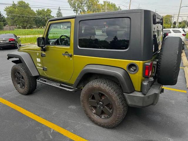 Photo of 2008 Light Green Jeep Wrangler