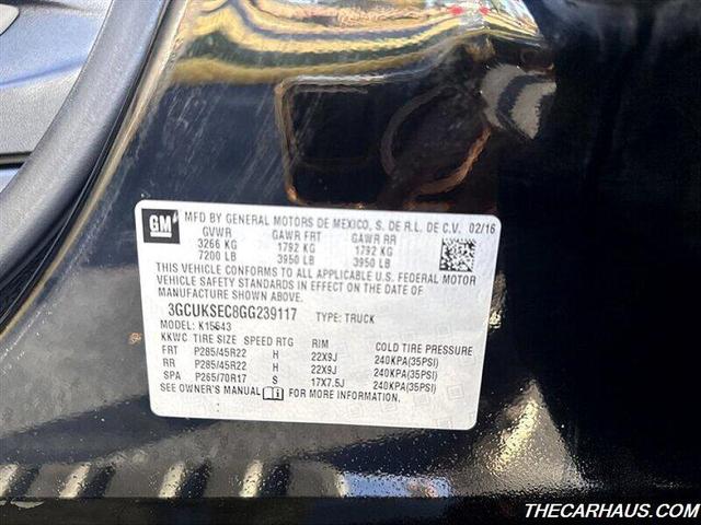 Photo of 2016 Black Chevrolet Silverado 1500