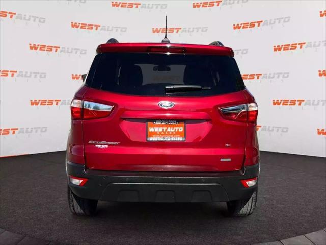 Photo of 2019 Ruby Red Metallic Tinted Clearcoat Ford EcoSport
