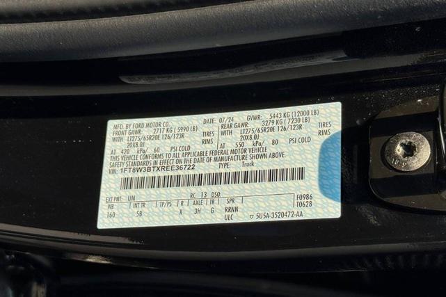Photo of 2024 Black Ford F-350