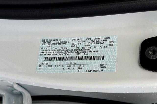 Photo of 2026 White Ford F-350