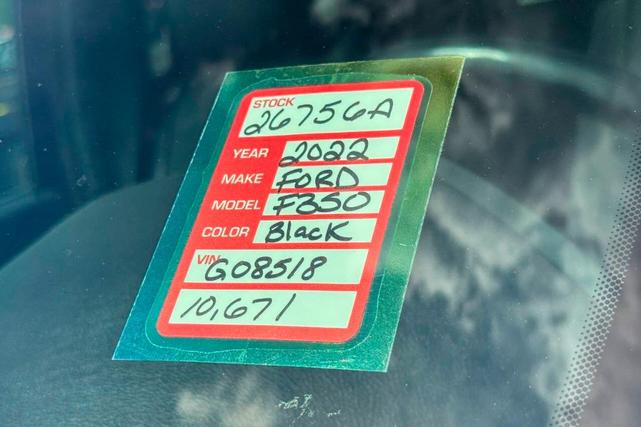 Photo of 2022 Black Ford F-350