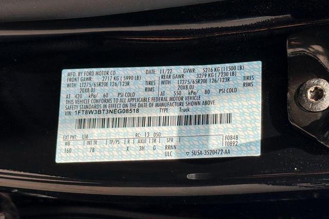 Photo of 2022 Black Ford F-350