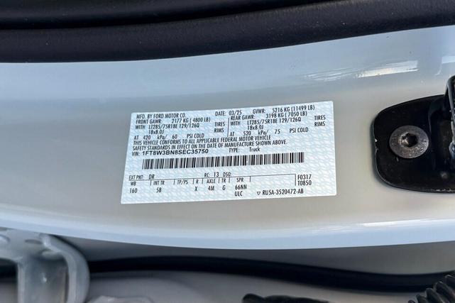 Photo of 2025 White Ford F-350