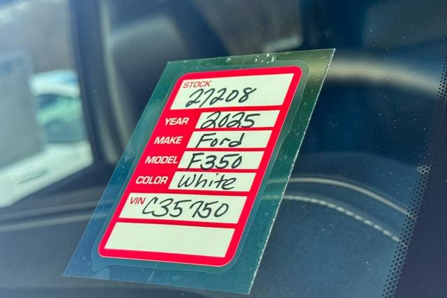 Photo of 2025 White Ford F-350