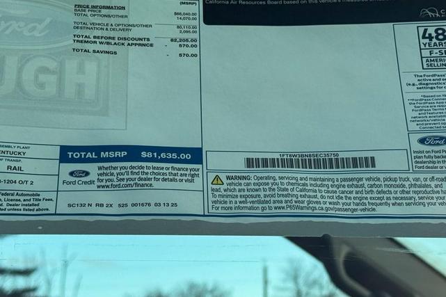 Photo of 2025 White Ford F-350