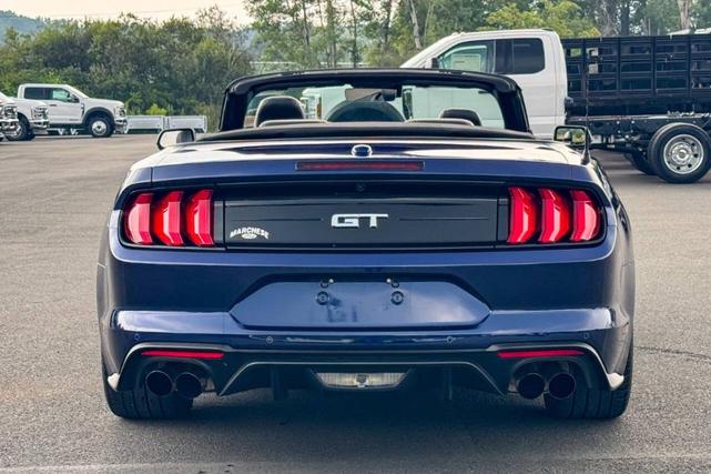 Photo of 2020 Blue Ford Mustang