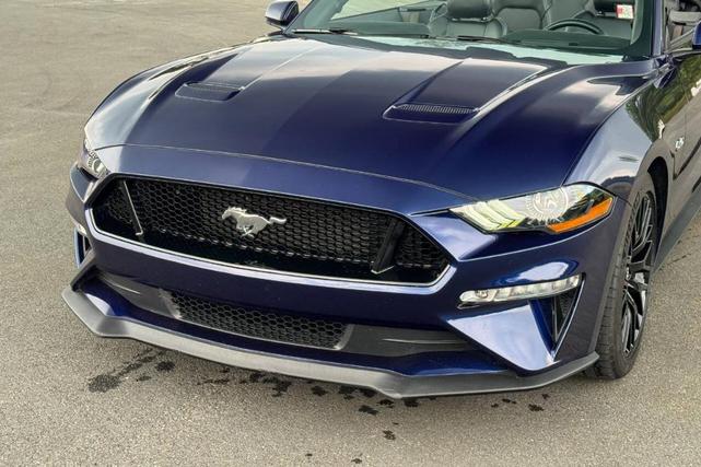 Photo of 2020 Blue Ford Mustang