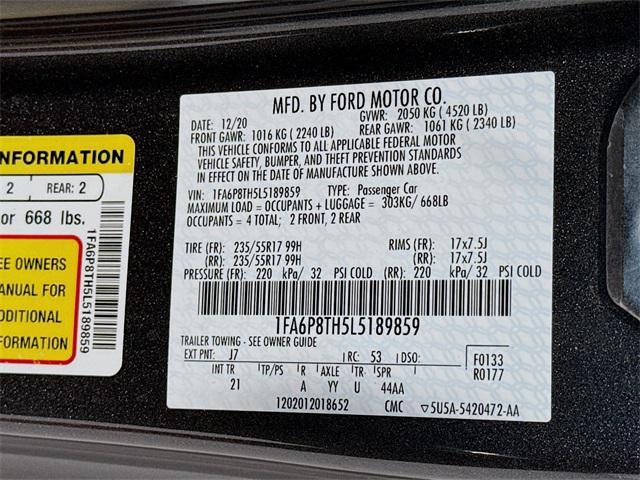 Photo of 2020 Magnetic Ford Mustang