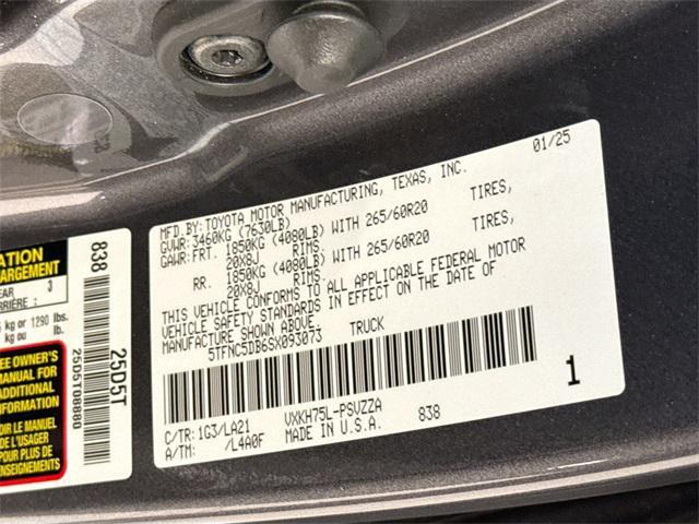 Photo of 2025 Magnetic Gray Metallic Toyota Tundra Hybrid