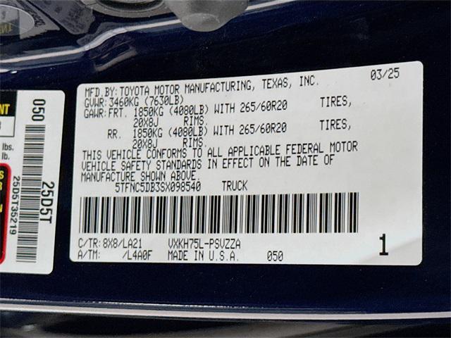 Photo of 2025 Bluprint Toyota Tundra Hybrid