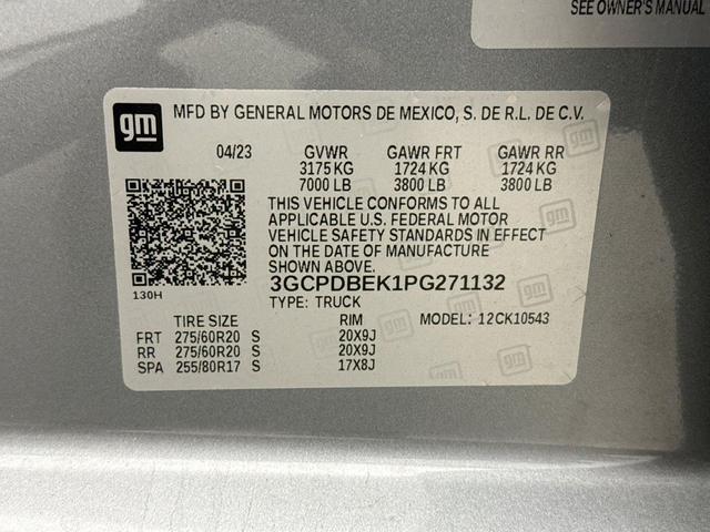 Photo of 2023 Sterling Gray Metallic Chevrolet Silverado 1500