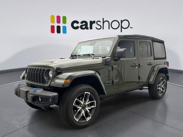 Photo of 2024 Sarge Green Clearcoat Jeep Wrangler 4xe