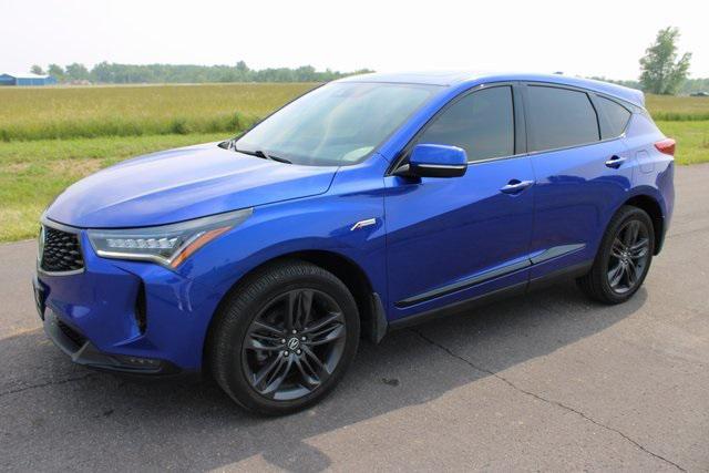 Photo of 2023 Fathom Blue Pearl Acura RDX