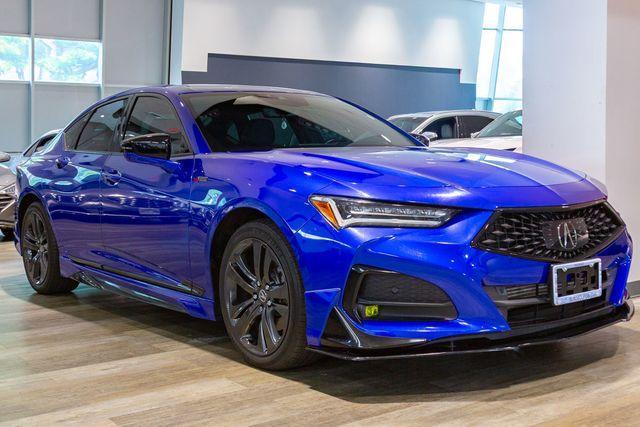 Photo of 2021 Blue Acura TLX