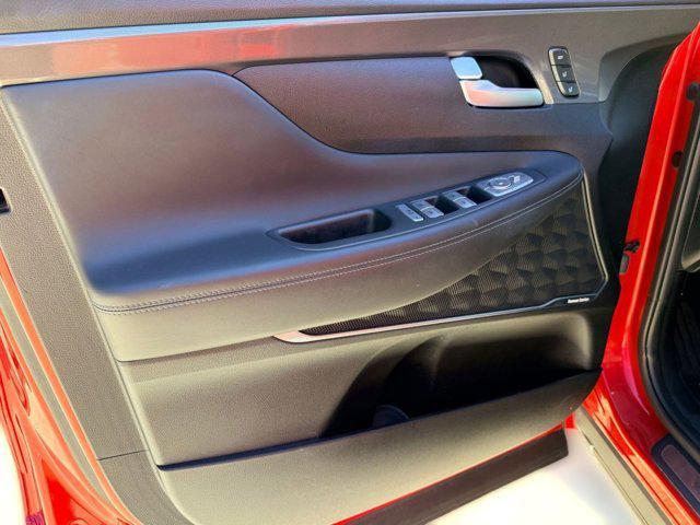 Photo of 2023 Calypso Red Hyundai SANTA FE