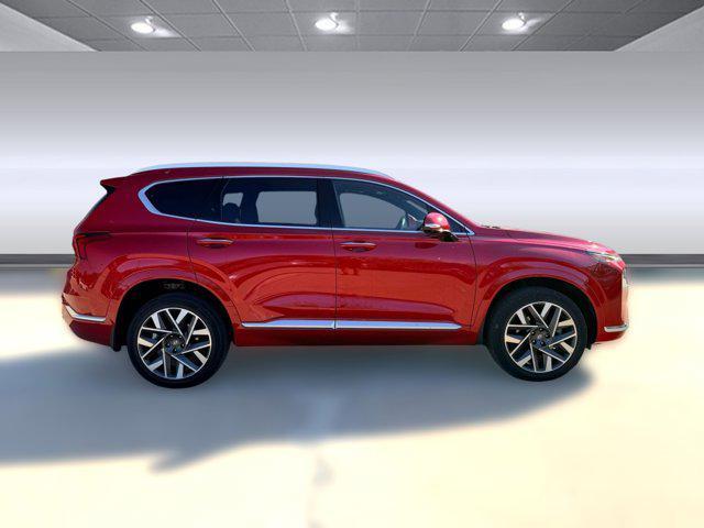 Photo of 2023 Calypso Red Hyundai SANTA FE