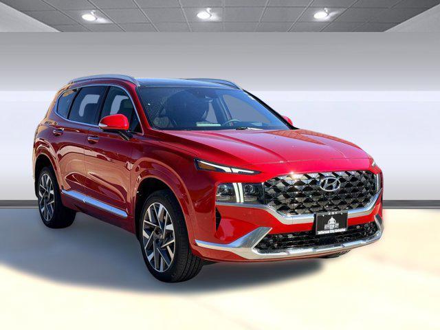 Photo of 2023 Calypso Red Hyundai SANTA FE