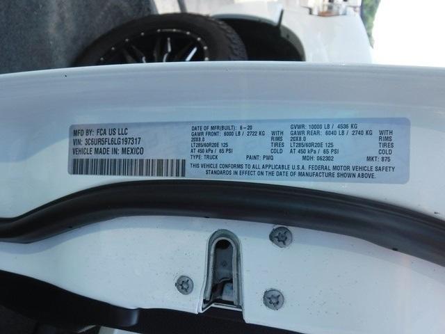 Photo of 2020 Pearl White RAM 2500