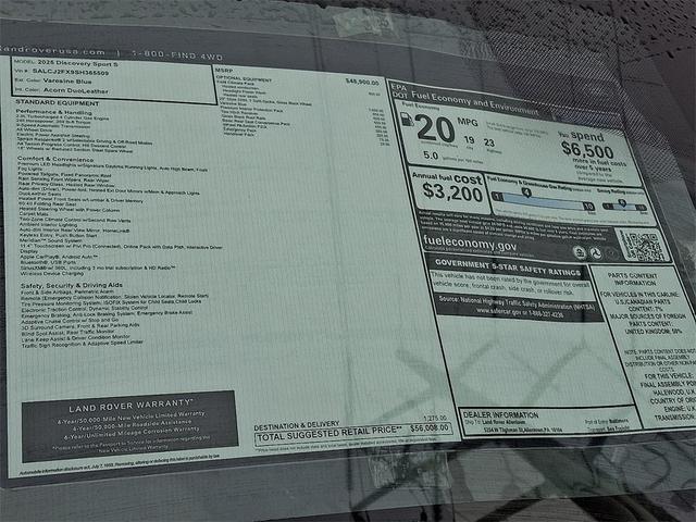 Photo of 2025 Varesine Blue Land Rover Discovery Sport