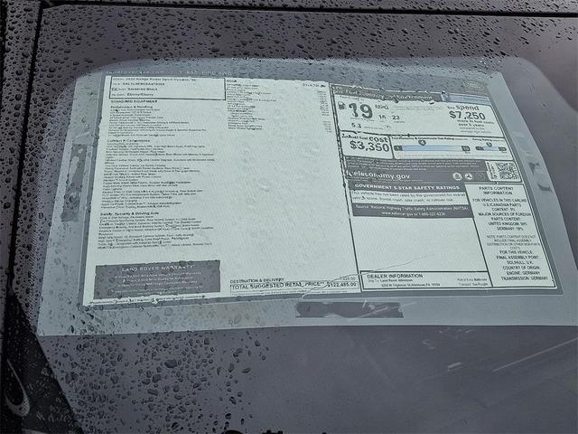 Photo of 2025 Santorini Black Land Rover Range Rover Sport